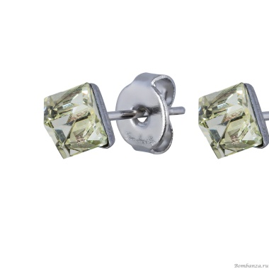 Пусеты Fiore Luna,  Yellow, SWE2127/1 Y S Пусеты Fiore Luna,  Yellow, SWE2127/1 Y S